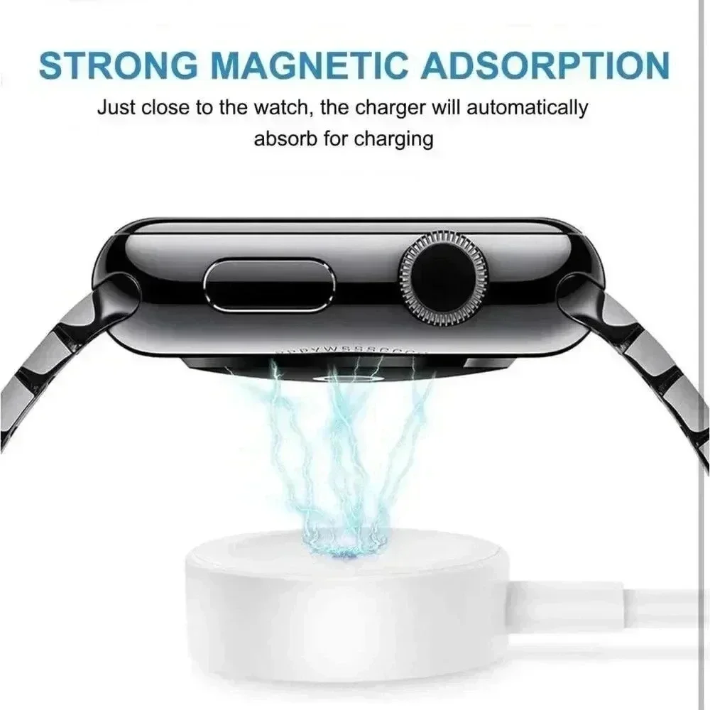 Articona Fast Charger‎ Magnetic 6.6 Ft Cable USB Block For Apple iWatch 1-9 & SE